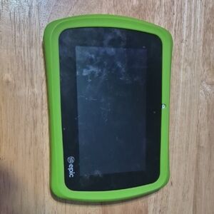 Epic Leap Frog Kids Tablet Model 31576 — With Green Protective Case Missing Pen